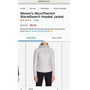 Women’s MicroTherm FirstAscent Jacket (Large)